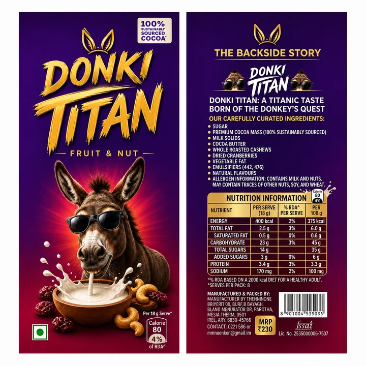 Packaging Label Design #0023 - AI-generated packaging design concept