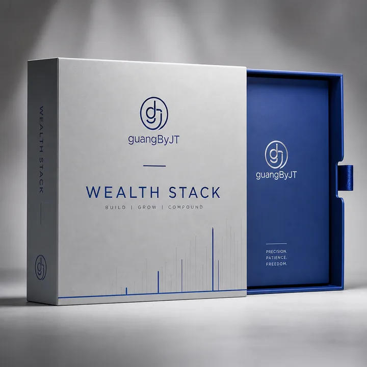 Wealth Stack Packaging for guangByJT - AI-generated packaging design concept