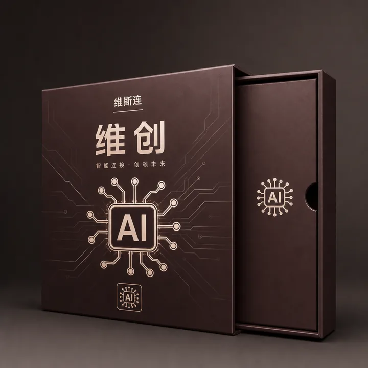 维创 Packaging for 维斯连 - AI-generated packaging design concept