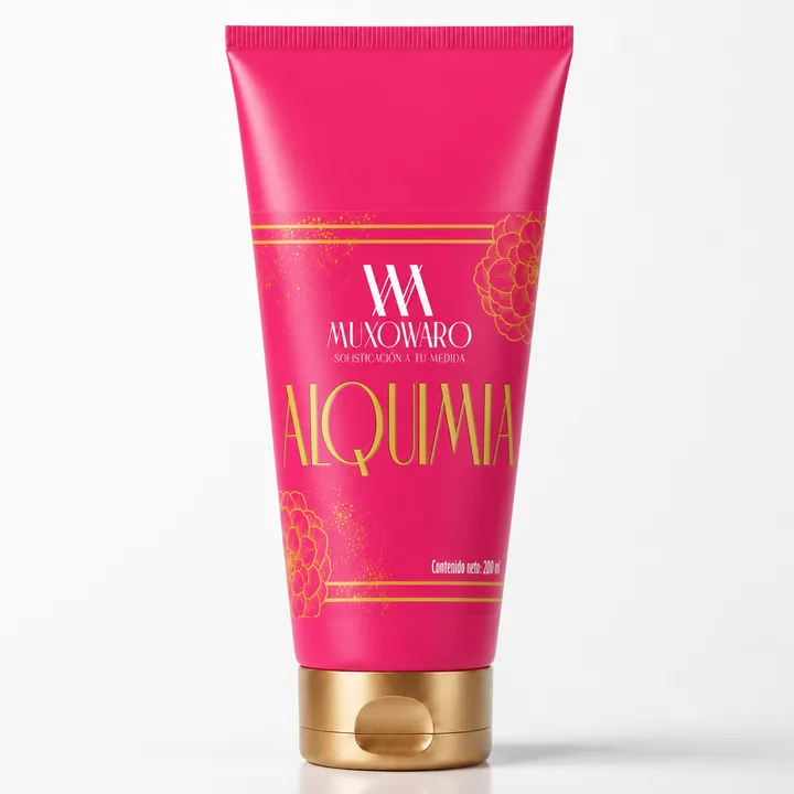 Alquimia Packaging for MuxoWaro - AI-generated packaging design concept