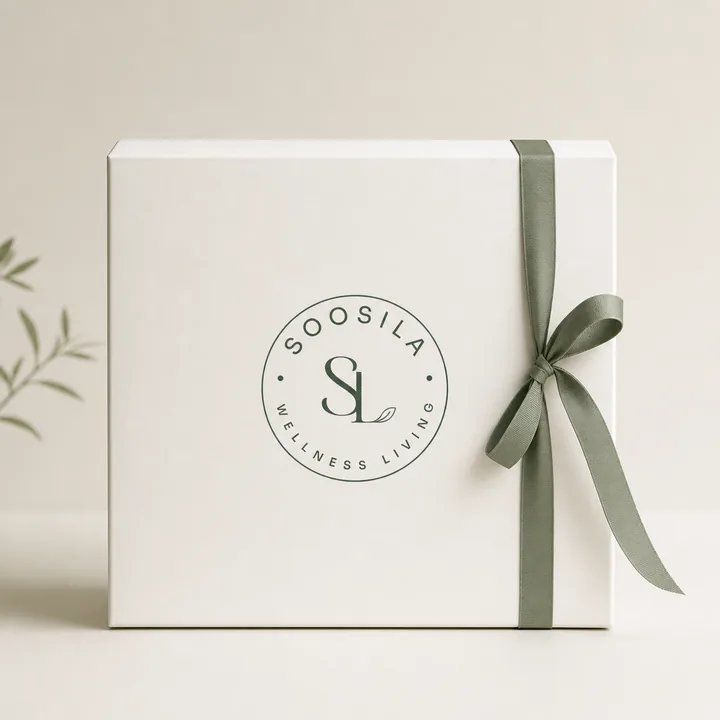 SOOSILA Packaging Design - AI-generated packaging design concept