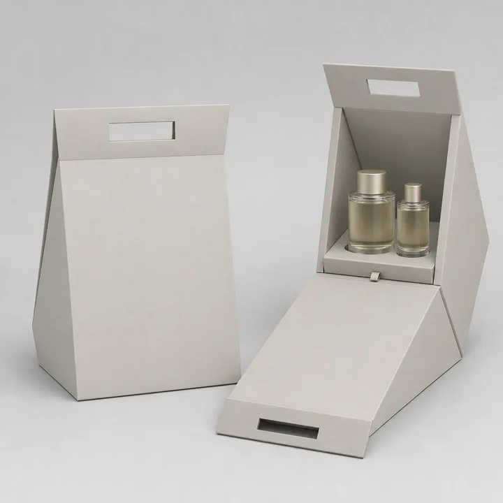 Perfume Box Packaging for Great Perfumes - AI-generated packaging design concept
