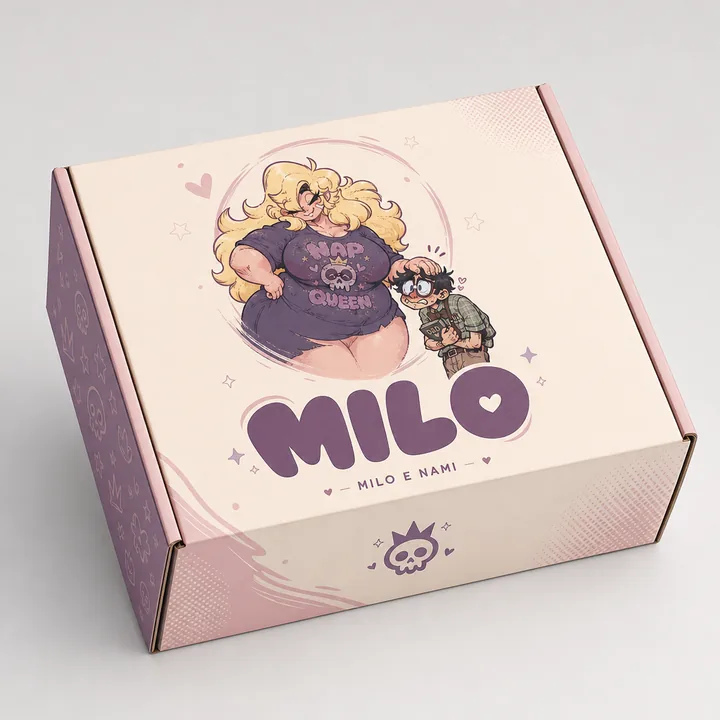 Milo E Nami Packaging for Milo - AI-generated packaging design concept