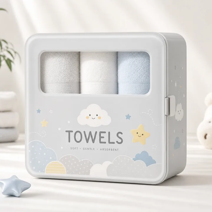 毛巾盒 Packaging Design - AI-generated packaging design concept
