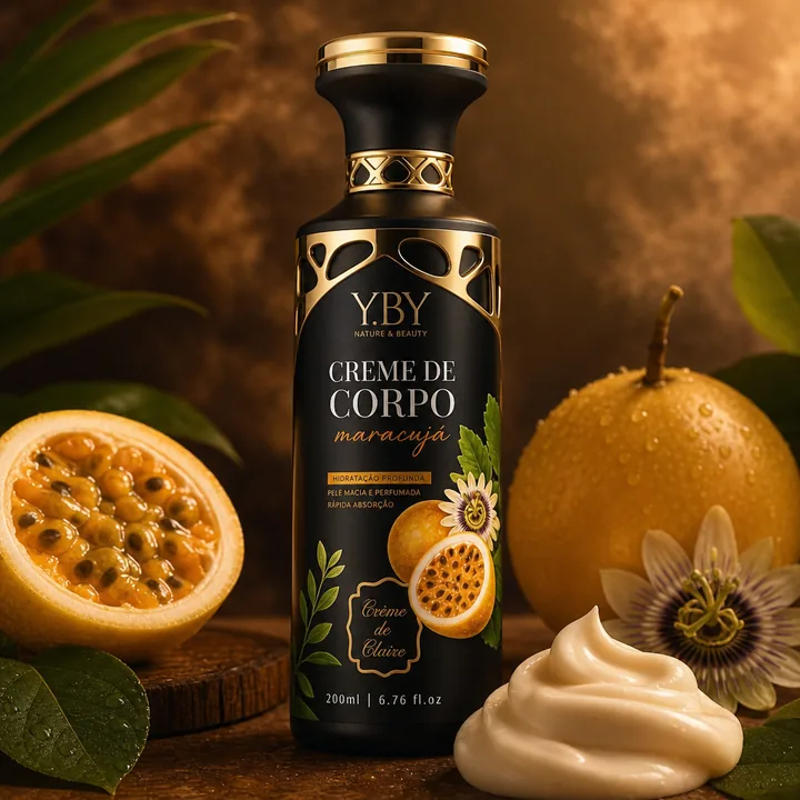 Creme De Corpo Packaging for Y.BY - AI-generated packaging design concept