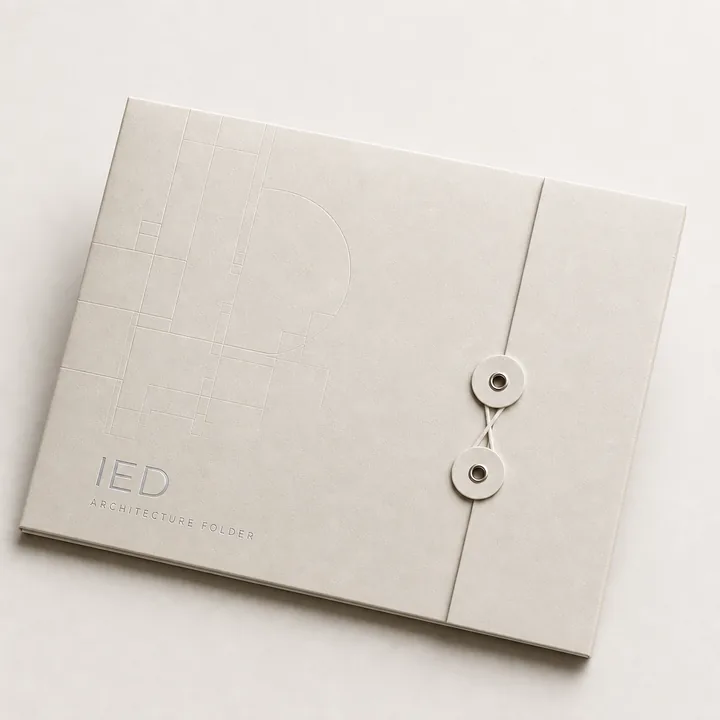 Architecture Folder Packaging for IED - AI-generated packaging design concept