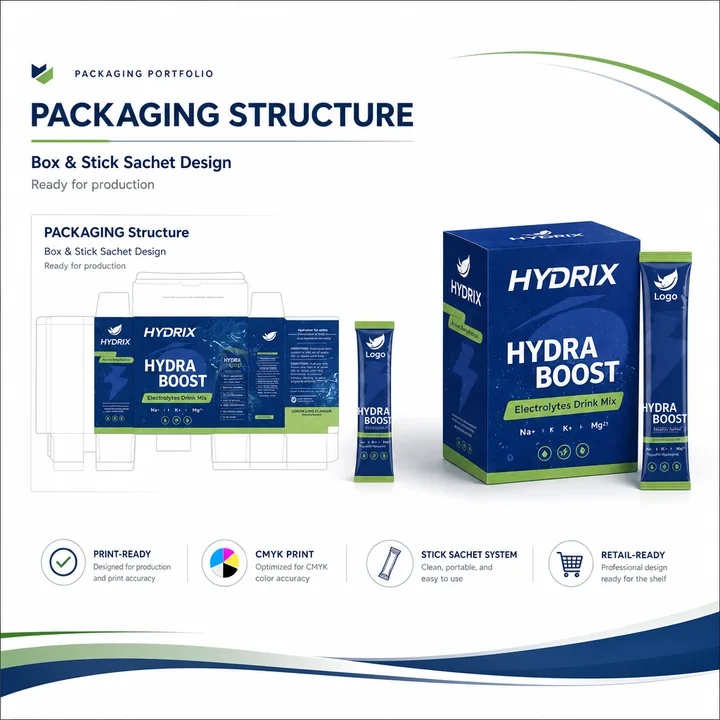 Packaging Label Design #0405 - AI-generated packaging design concept