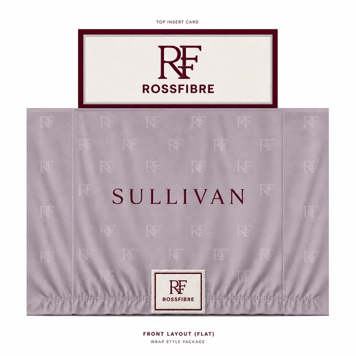 SULLIVAN Packaging for ROSSFIBRE - AI-generated packaging design concept