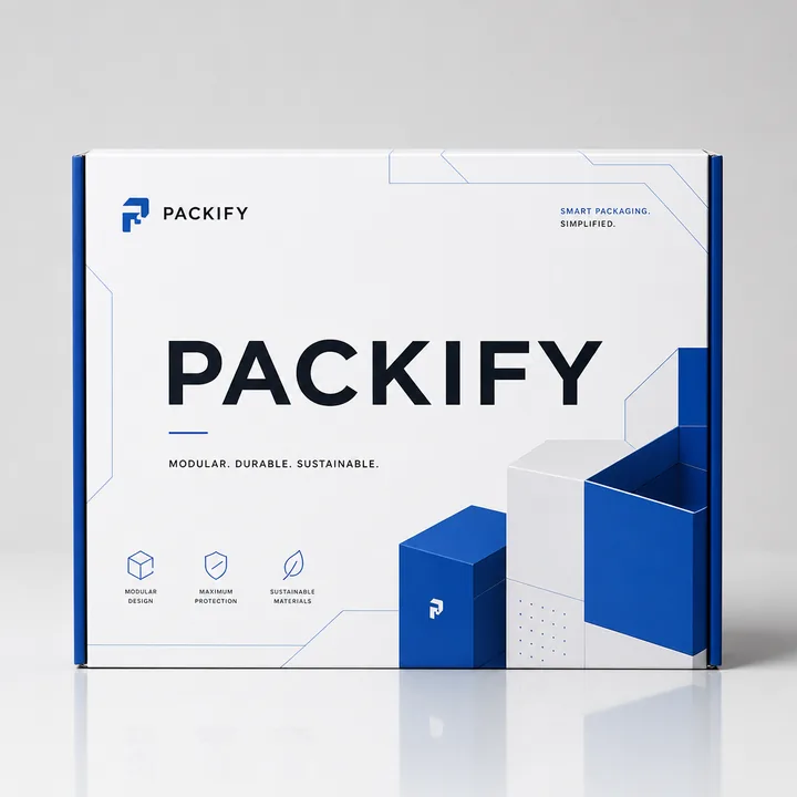 Packify Packaging for Packify - AI-generated packaging design concept