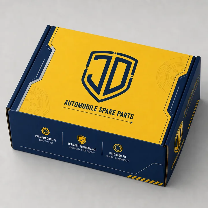 Automobile Spare Parts Packaging for Jd - AI-generated packaging design concept