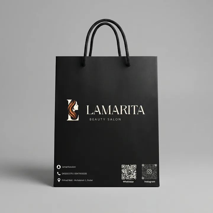 Beauty Salon Packaging for Lamarita #0554 - AI-generated packaging design concept