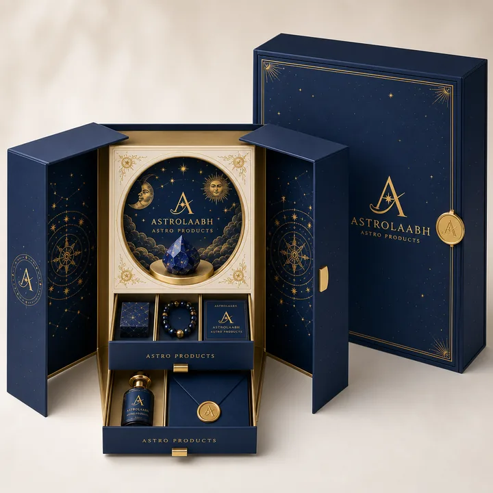 Astro Products Packaging for Astrolaabh - AI-generated packaging design concept