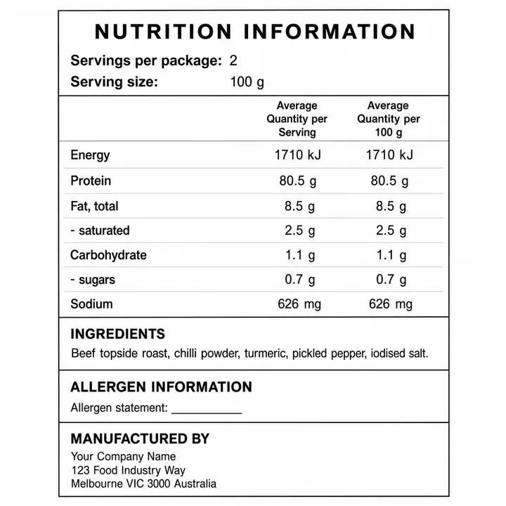 Packaging Label Design #0636 - AI-generated packaging design concept