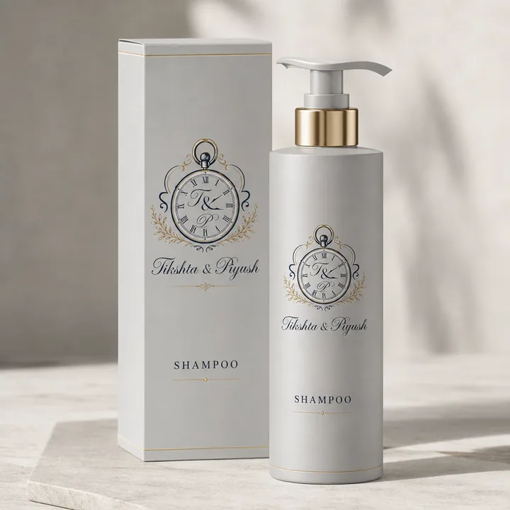 Shampoo Packaging Design - AI-generated packaging design concept