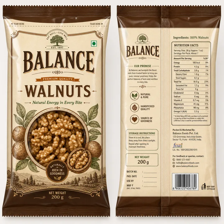 Packaging Label Design #0866 - AI-generated packaging design concept