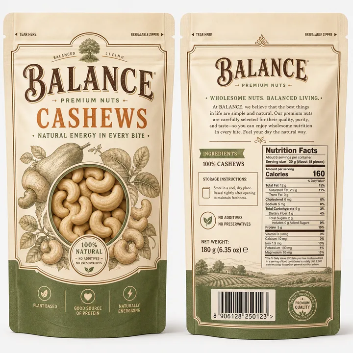 Packaging Label Design #0867 - AI-generated packaging design concept