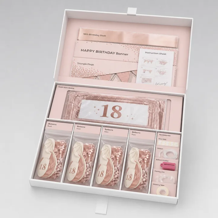 18岁派对套装 Packaging for 暂无 - AI-generated packaging design concept