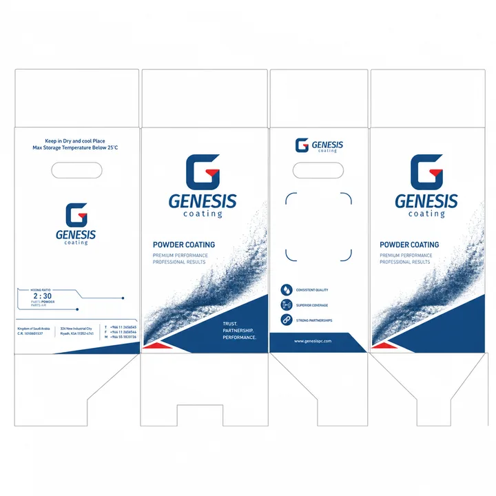 Genesis Packaging Design - AI-generated packaging design concept