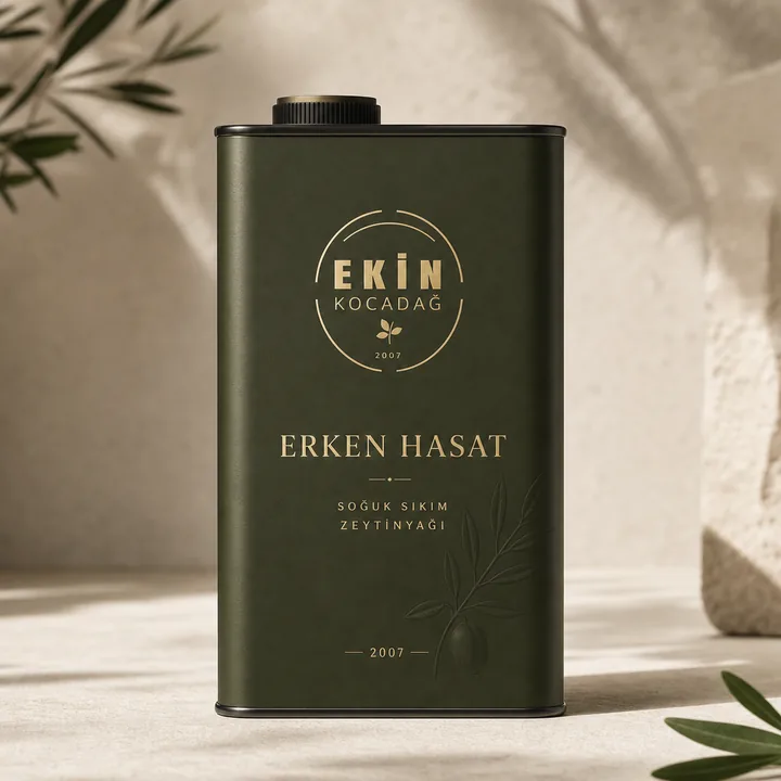 Erken Hasat Packaging for Ekin Kocadağ - AI-generated packaging design concept