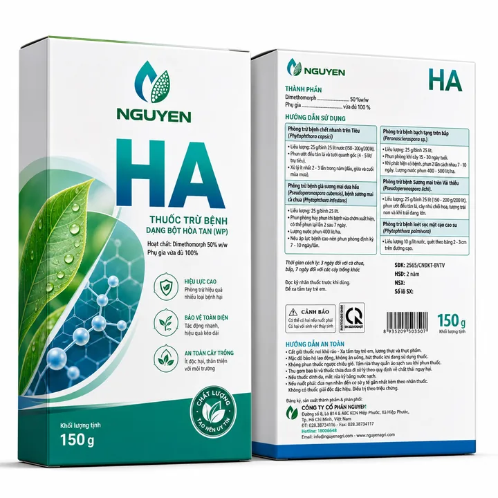 Ha Packaging for Nguyen - AI-generated packaging design concept