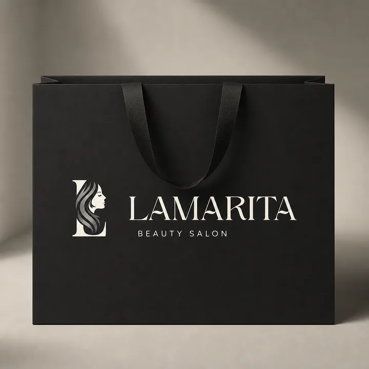 Beauty Salon Packaging for Lamarita #1059 - AI-generated packaging design concept