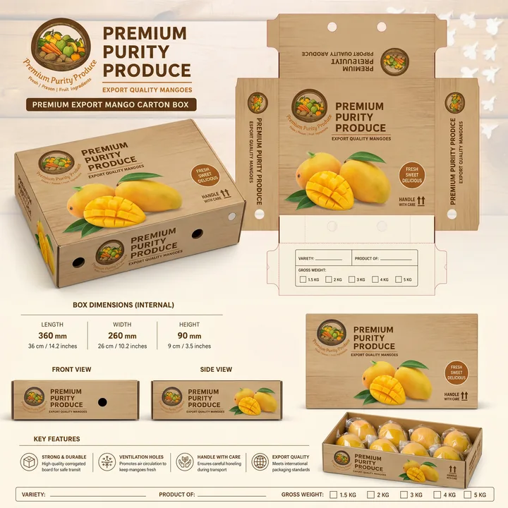 Packaging Label Design #1072 - AI-generated packaging design concept