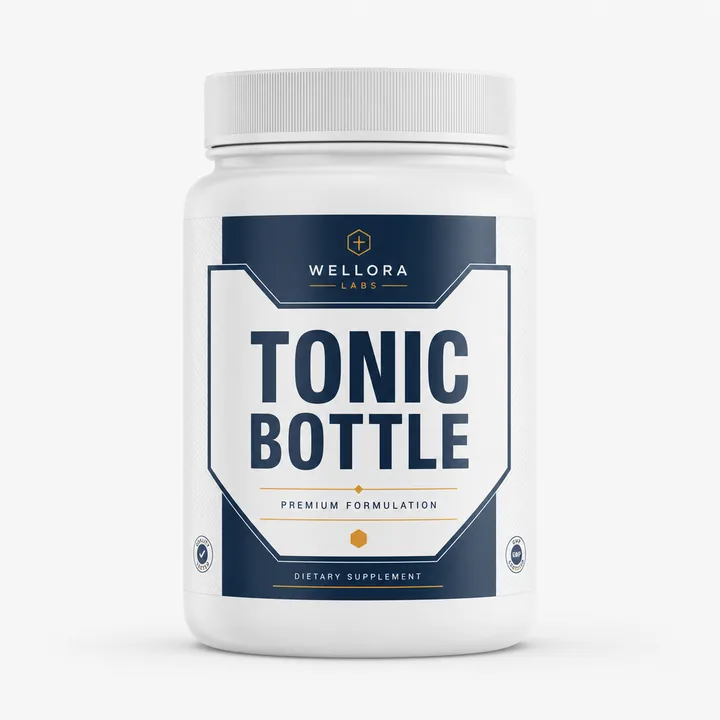Tonic Bottle Packaging Design - AI-generated packaging design concept