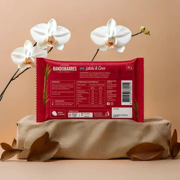 BARRE ENERGIE Packaging for ENDEMIK #1163 - AI-generated packaging design concept
