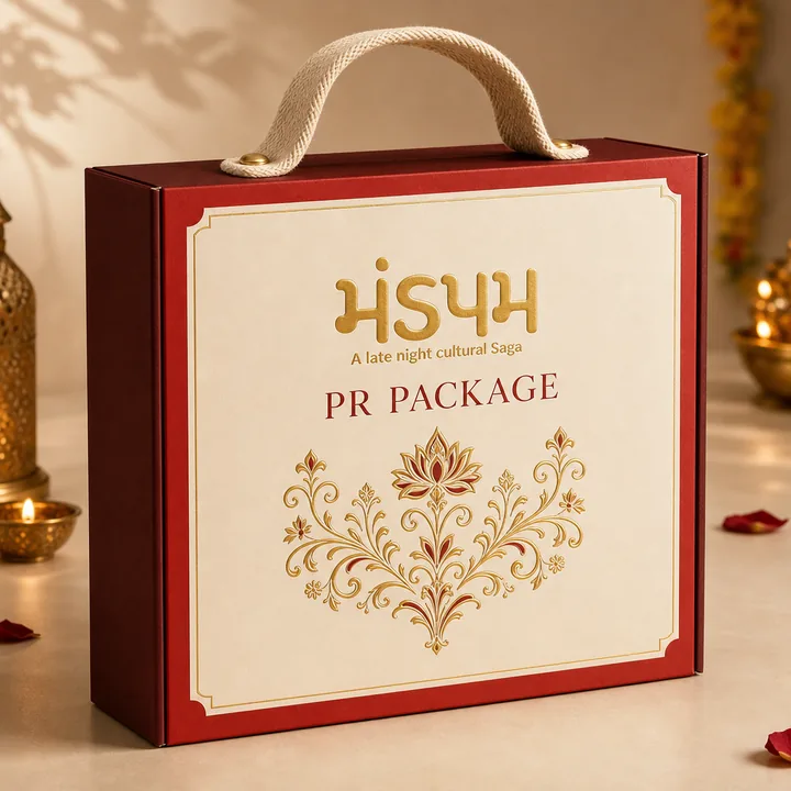 PR Package Packaging for Mandapam - AI-generated packaging design concept