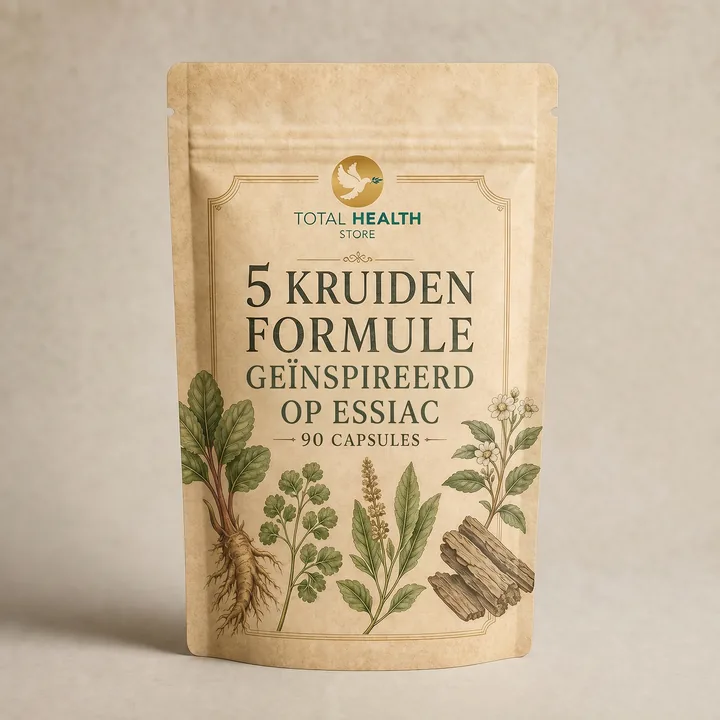Kruiden Formule Capsules Packaging for Total Health Store - AI-generated packaging design concept