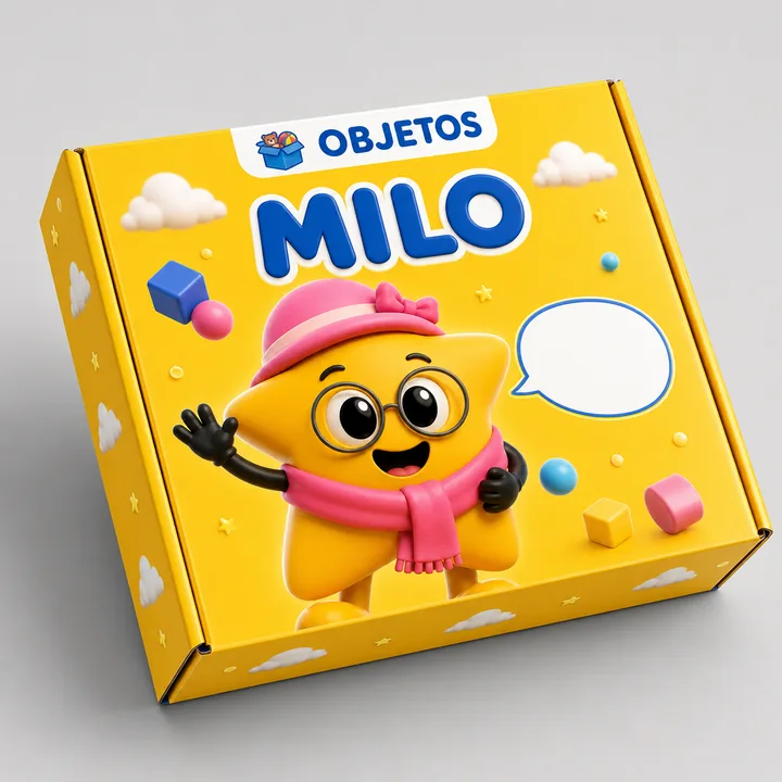 Milo An Name Packaging Design - AI-generated packaging design concept