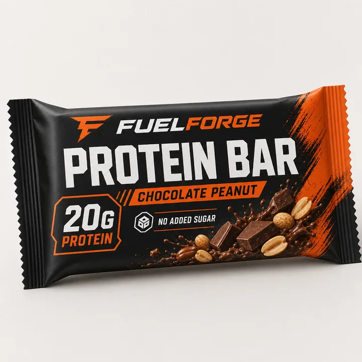 Protein Bar Packaging Design #1512 - AI-generated packaging design concept