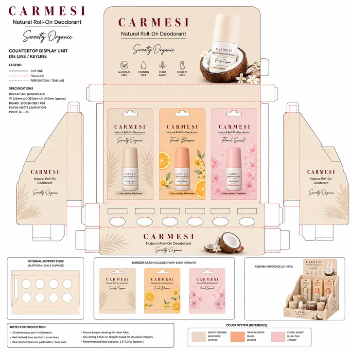 Packaging Label Design #1530 - AI-generated packaging design concept