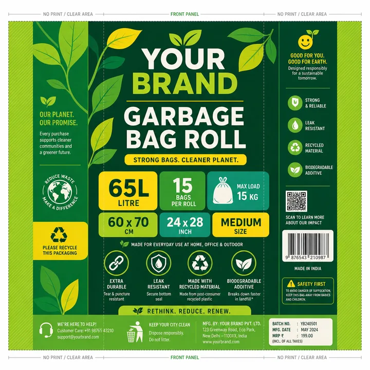 Packaging Label Design #1589 - AI-generated packaging design concept