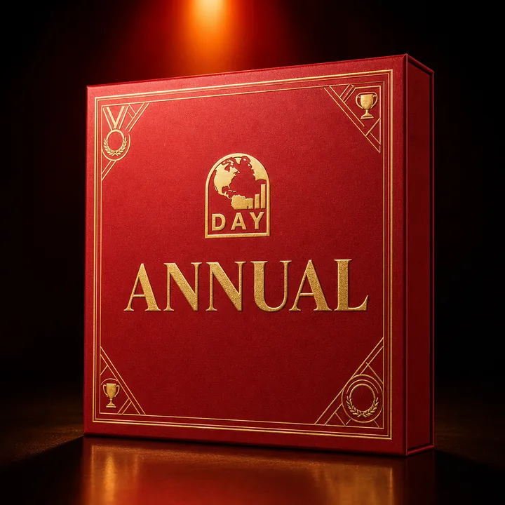 ANNUAL Packaging for DAY - AI-generated packaging design concept