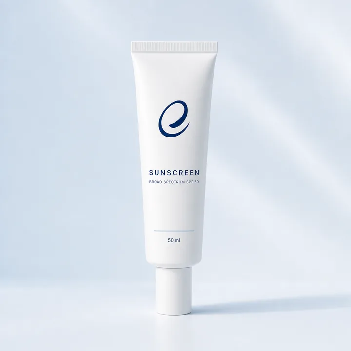 Sunscreen Packaging for Eltior - AI-generated packaging design concept