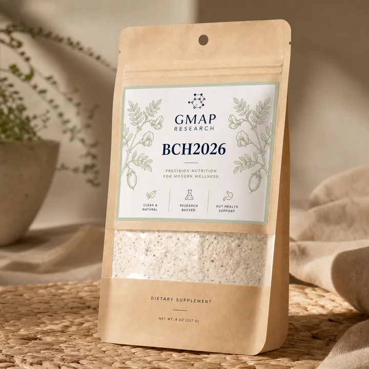 BCH2026 Packaging for GMAP RESEARCH - AI-generated packaging design concept
