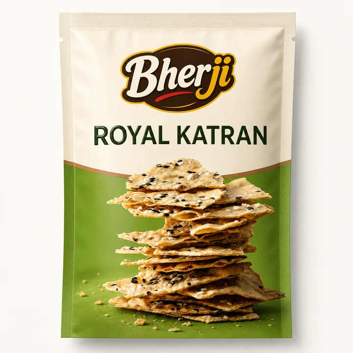 Snacks Packaging for Bher Ji - AI-generated packaging design concept