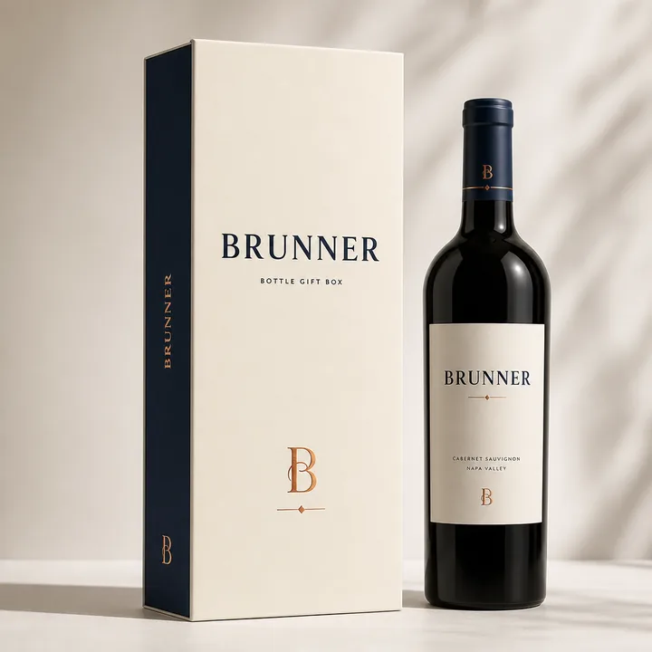 Bottle Packaging for Brunner - AI-generated packaging design concept