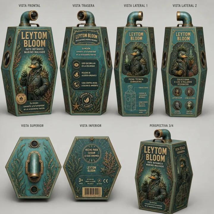Packaging Label Design #1963 - AI-generated packaging design concept