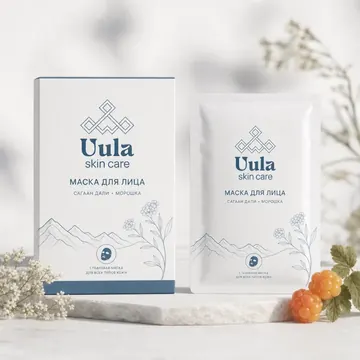 Крем Для Лица Packaging for Uula Scincare - AI-generated packaging design concept