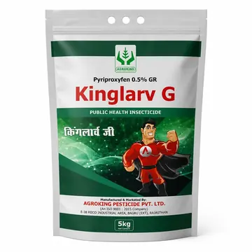 Pyriproxyfen 0.5 GR Packaging for Kinglarv G - AI-generated packaging design concept
