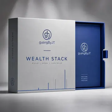 Wealth Stack Packaging for guangByJT - AI-generated packaging design concept