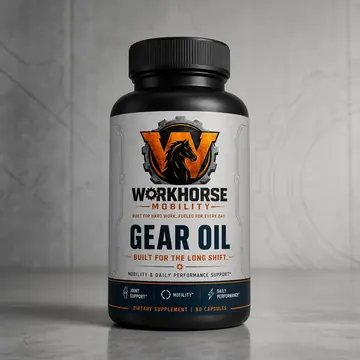 GEAR OIL Packaging for Workhorse Mobility - AI-generated packaging design concept