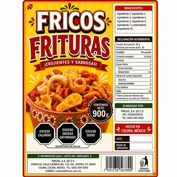 Packaging Label Design #0180 - AI-generated packaging design concept