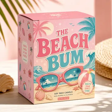 Packaging Label Design #0205 - AI-generated packaging design concept