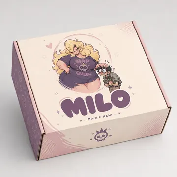 Milo E Nami Packaging for Milo - AI-generated packaging design concept