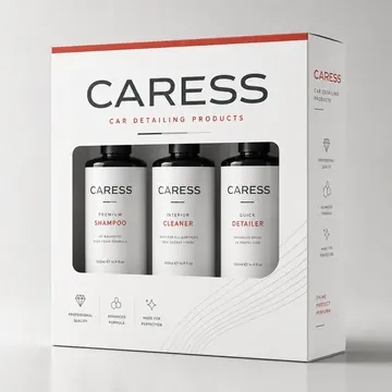Car Detailing Products Packaging for CarEss #0253 - AI-generated packaging design concept