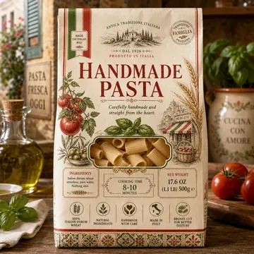 Packaging Label Design #0267 - AI-generated packaging design concept