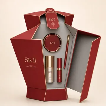 Make Up Packaging for Sk-ii - AI-generated packaging design concept